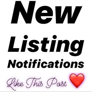 ❤️ Get Notified When New Stuff Drops ❤️